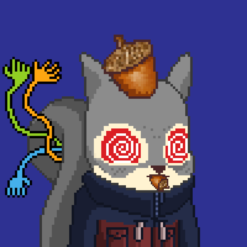 Pixel Squirrels #595